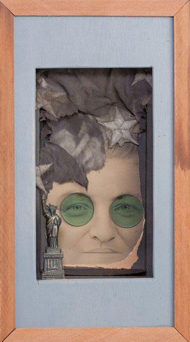 Mother, 2011, Assemblage, 8.5 x 15.5 x 4"