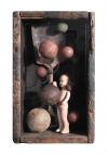 The Juggler, 1996, Assemblage, 8.5 x 14.5 x 5"